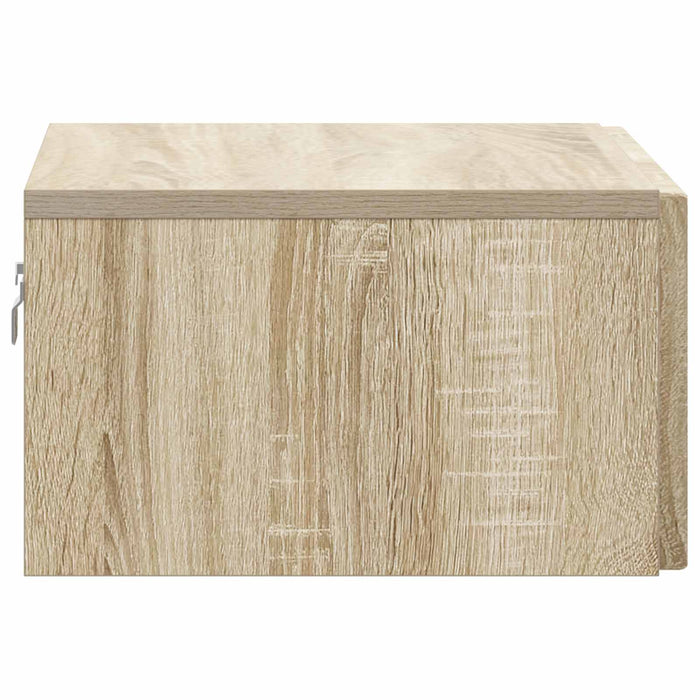 Dulap de noapte suspendat Stejar Sonoma 49 x 34,5 x 20 cm - WALTI WALTI