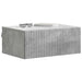 Dulap de noapte suspendat 2 pcs Gri Beton 49 x 34,5 x 20 cm - WALTI WALTI