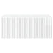 Dulap de noapte suspendat Alb foarte lucios 49 x 34,5 x 20 cm - WALTI WALTI