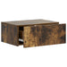 Dulap de noapte suspendat Stejar fumuriu 49 x 34,5 x 20 cm - WALTI WALTI