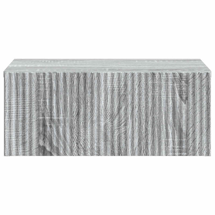 Dulap de noapte suspendat Sonoma gri 49 x 34,5 x 20 cm - WALTI WALTI