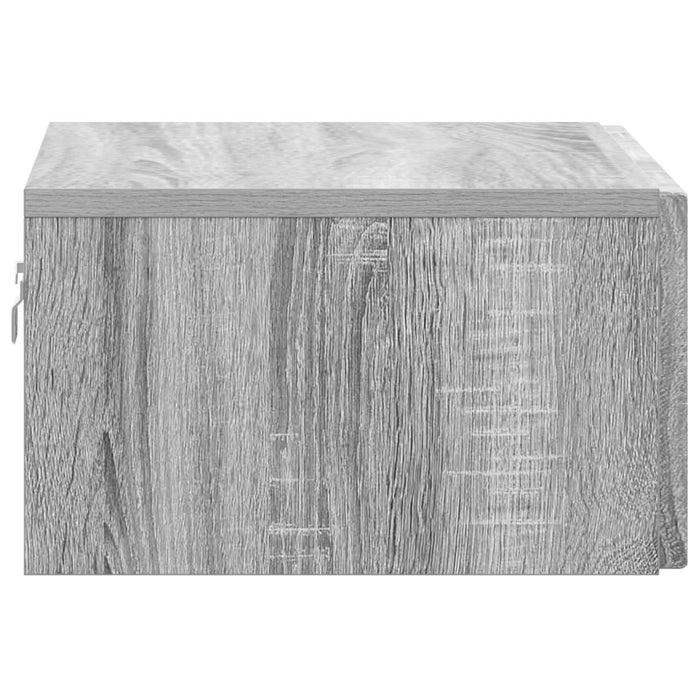 Dulap de noapte suspendat Sonoma gri 49 x 34,5 x 20 cm - WALTI WALTI