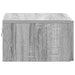 Dulap de noapte suspendat Sonoma gri 49 x 34,5 x 20 cm - WALTI WALTI