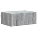 Dulap de noapte suspendat 2 pcs Sonoma gri 49 x 34,5 x 20 cm - WALTI WALTI