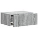 Dulap de noapte suspendat 2 pcs Sonoma gri 49 x 34,5 x 20 cm - WALTI WALTI