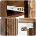 Dulap de noapte suspendat Lemn vechi 49 x 34,5 x 20 cm - WALTI WALTI