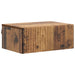 Dulap de noapte suspendat Lemn vechi 49 x 34,5 x 20 cm - WALTI WALTI
