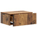 Dulap de noapte suspendat Lemn vechi 49 x 34,5 x 20 cm - WALTI WALTI