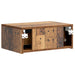 Dulap de noapte suspendat Lemn vechi 49 x 34,5 x 20 cm - WALTI WALTI