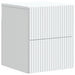 Dulap de noapte suspendat Alb 33 x 34,5 x 40 cm Lemn prelucrat - WALTI WALTI