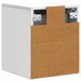 Dulap de noapte suspendat Alb 33 x 34,5 x 40 cm Lemn prelucrat - WALTI WALTI