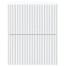 Dulap de noapte suspendat Alb 33 x 34,5 x 40 cm Lemn prelucrat - WALTI WALTI