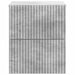 Dulap de noapte suspendat cu sertar Gri Beton 33 x 34,5 x 40 cm - WALTI WALTI