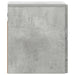 Dulap de noapte suspendat 2 pcs Gri Beton 33 x 34,5 x 40 cm - WALTI WALTI