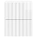 Dulap de noapte suspendat cu sertar 2 pcs Alb foarte lucios - WALTI WALTI