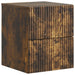 Dulap de noapte suspendat Stejar fumuriu 33 x 34,5 x 40 cm - WALTI WALTI