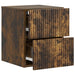 Dulap de noapte suspendat Stejar fumuriu 33 x 34,5 x 40 cm - WALTI WALTI