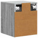 Dulap de noapte suspendat Sonoma gri 33 x 34,5 x 40 cm - WALTI WALTI
