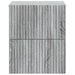 Dulap de noapte suspendat Sonoma gri 33 x 34,5 x 40 cm - WALTI WALTI