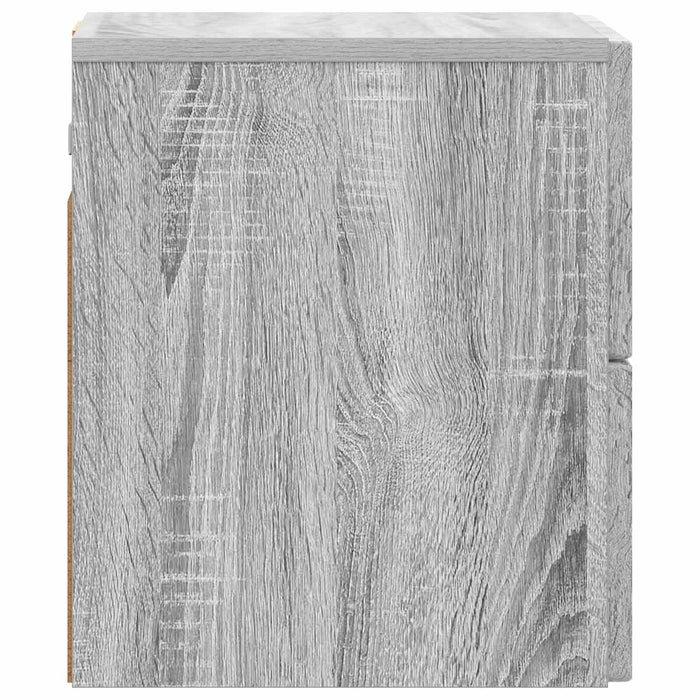 Dulap de noapte suspendat Sonoma gri 33 x 34,5 x 40 cm - WALTI WALTI