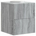 Dulap de noapte suspendat 2 pcs Sonoma gri 33 x 34,5 x 40 cm - WALTI WALTI