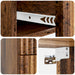 Dulap de noapte suspendat Lemn vechi 33 x 34,5 x 40 cm - WALTI WALTI
