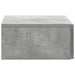 Masă laterală montată pe perete Gri Beton 59 x 34,5 x 17 cm - WALTI WALTI