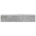 Masă laterală montată pe perete Gri Beton 87,5 x 34,5 x 17 cm - WALTI WALTI