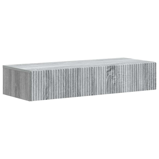 Masă laterală montată pe perete Sonoma gri 87,5 x 34,5 x 17 cm - WALTI WALTI