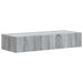 Masă laterală montată pe perete Sonoma gri 87,5 x 34,5 x 17 cm - WALTI WALTI