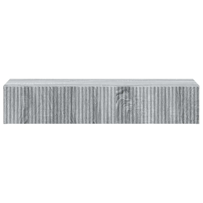 Masă laterală montată pe perete Sonoma gri 87,5 x 34,5 x 17 cm - WALTI WALTI