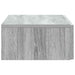 Masă laterală montată pe perete Sonoma gri 87,5 x 34,5 x 17 cm - WALTI WALTI