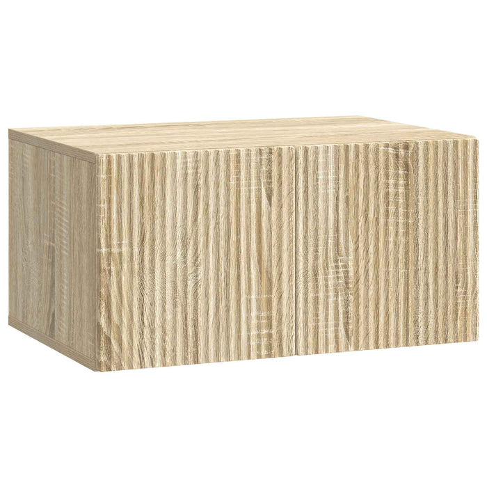 Oglindă TV montată pe perete Stejar Sonoma 59,5 x 41 x 30 cm - WALTI WALTI