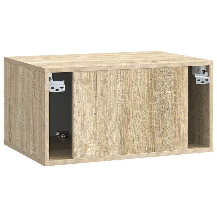 Oglindă TV montată pe perete Stejar Sonoma 59,5 x 41 x 30 cm - WALTI WALTI