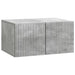 Oglindă TV montată pe perete Gri Beton 59,5 x 41 x 30 cm - WALTI WALTI