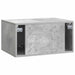 Oglindă TV montată pe perete Gri Beton 59,5 x 41 x 30 cm - WALTI WALTI