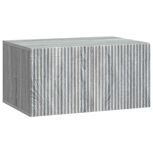 Oglindă TV montată pe perete Sonoma gri 59,5 x 41 x 30 cm - WALTI WALTI