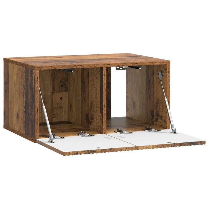 Oglindă TV montată pe perete Lemn vechi 59,5 x 41 x 30 cm - WALTI WALTI