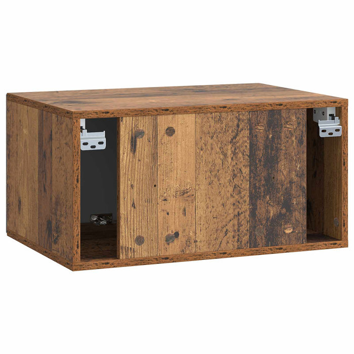 Oglindă TV montată pe perete Lemn vechi 59,5 x 41 x 30 cm - WALTI WALTI