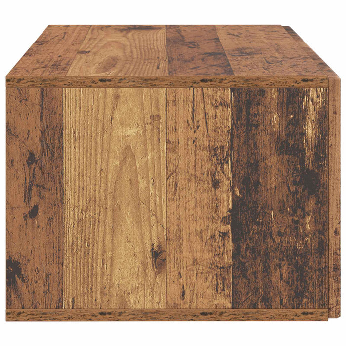 Oglindă TV montată pe perete Lemn vechi 59,5 x 41 x 30 cm - WALTI WALTI