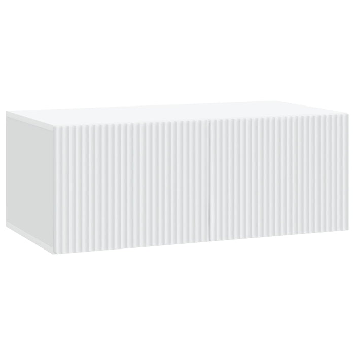 Oglindă TV montată pe perete Pe perete Alb 78,5 x 41 x 30 cm - WALTI WALTI