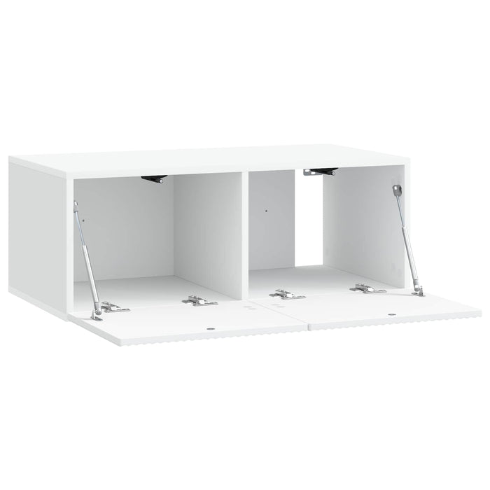 Oglindă TV montată pe perete Pe perete Alb 78,5 x 41 x 30 cm - WALTI WALTI