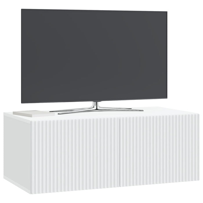 Oglindă TV montată pe perete Pe perete Alb 78,5 x 41 x 30 cm - WALTI WALTI