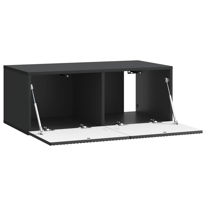 Oglindă TV montată pe perete Pe perete Negru 78,5 x 41 x 30 cm - WALTI WALTI