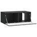 Oglindă TV montată pe perete Pe perete Negru 78,5 x 41 x 30 cm - WALTI WALTI