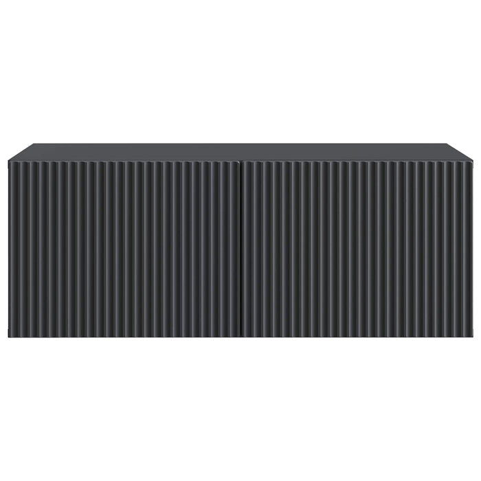 Oglindă TV montată pe perete Pe perete Negru 78,5 x 41 x 30 cm - WALTI WALTI