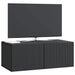 Oglindă TV montată pe perete Pe perete Negru 78,5 x 41 x 30 cm - WALTI WALTI