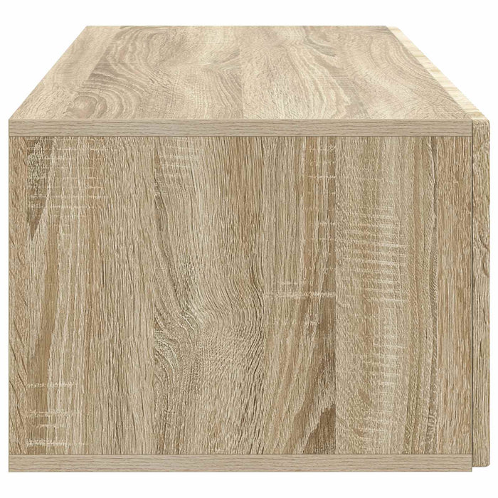 Oglindă TV montată pe perete Stejar Sonoma 78,5 x 41 x 30 cm - WALTI WALTI