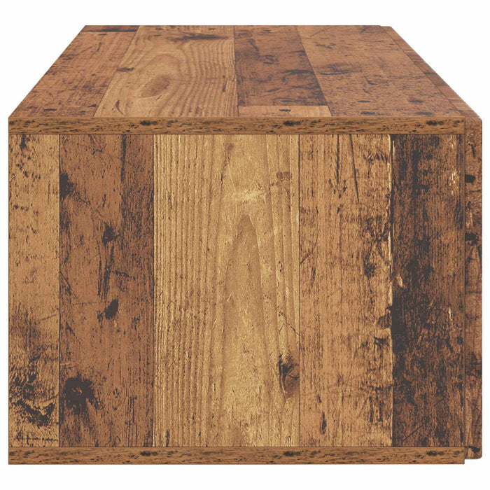 Oglindă TV montată pe perete Lemn vechi 78,5 x 41 x 30 cm - WALTI WALTI