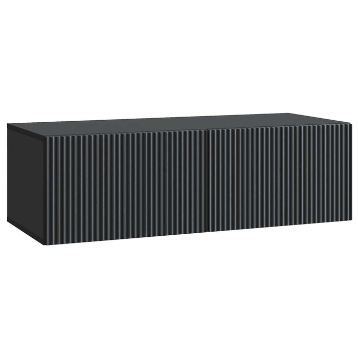 Oglindă TV montată pe perete Pe perete Negru 98 x 41 x 30 cm - WALTI WALTI